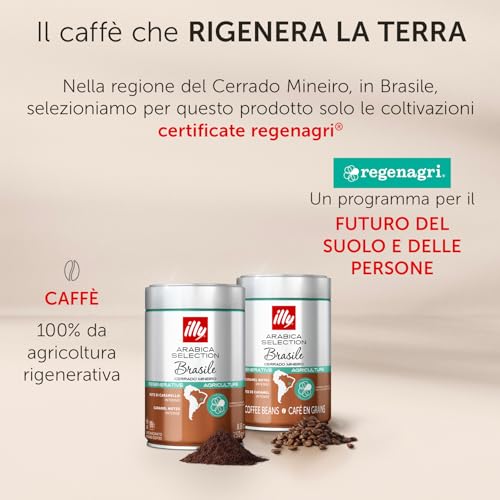 Illy café en grains arabica sélection brésil cerrado mineiro - vue 5