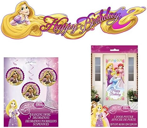 Amazon Co Jp ラプンツェル バースデー デコレーション セット スワール ドアポスター バースデーバナー 誕生日 飾り付け 並行輸入品 おもちゃ