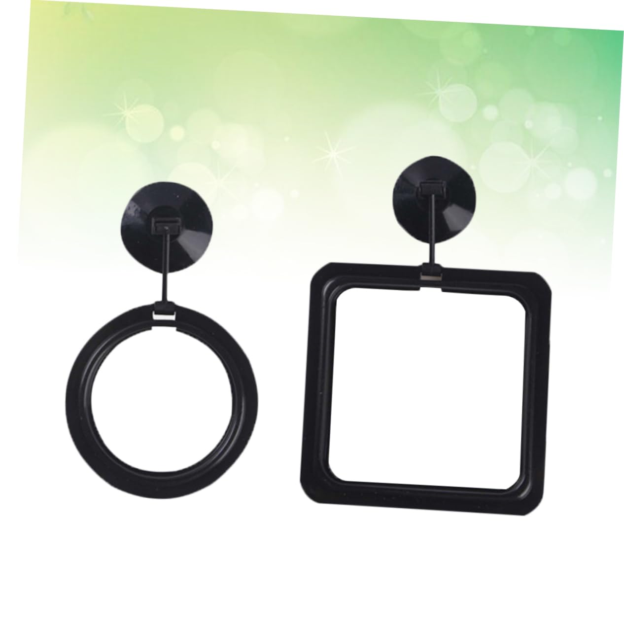 GANAZONO 2pcs Aquarium Fish Feeder Kit Fishtank Floating Plant Ring Fish Food Automatic Fish Feeder Fish Net Feeder Fish Live Fish Tank Light Fish Tanks Bowl Auto Fish Feeder Goldfish Black