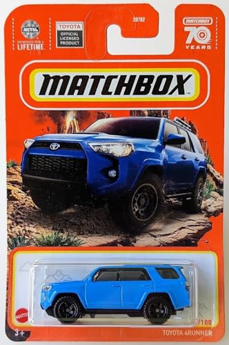 Matchbox Toyota 4runner azul 1992 miniatura 1