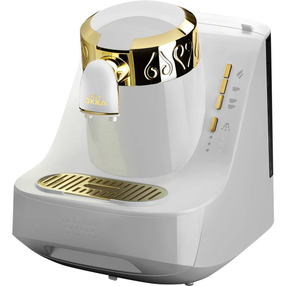 Arzum Okka Türkische Kaffeemaschine Mit Direct-To-Cup Servierfunktion, Auto-Siedepunkterkennung, Selbstreinigung Und Doppel-Brühoption Für 2 Tassen