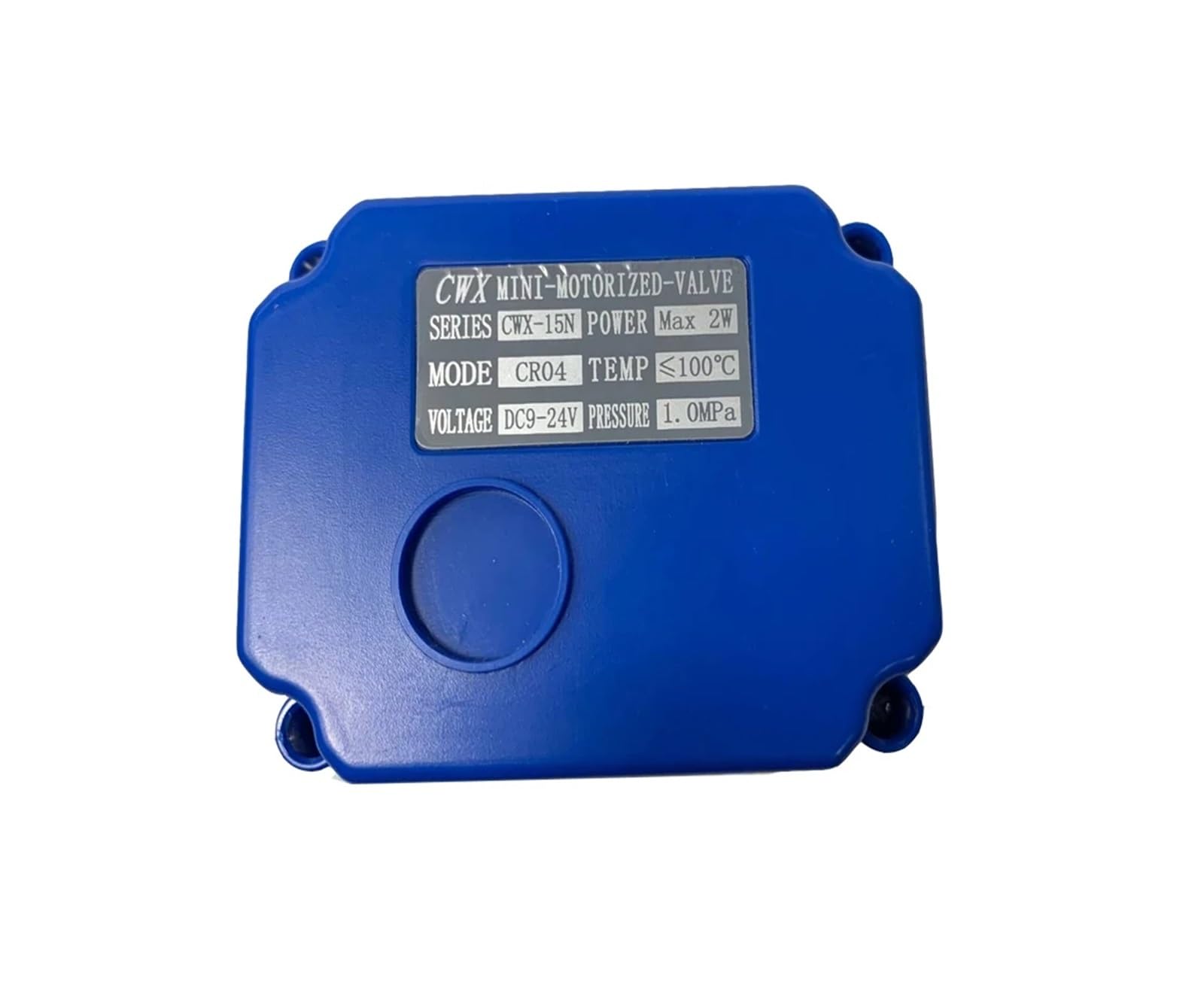 Zawór elektromagnetyczny, 10x G1/2" DN15 Zawór kulowy z napędem 9-24VDC CR04, stal nierdzewna, zawór elektryczny