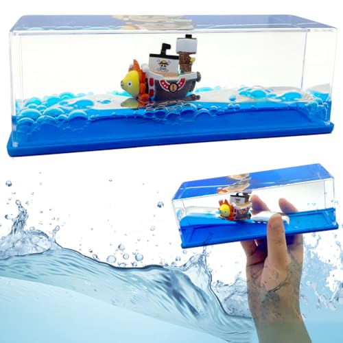 One Piece Thousand Sunny Gemi Sıvı Drift Şişesi Araba ve Masa Dekorasyonu