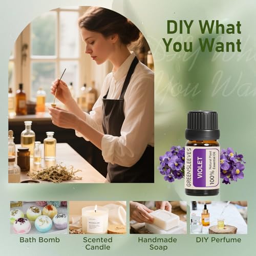 Aceites Esenciales Puro Violeta Aromaterapia 10ml miniatura 5