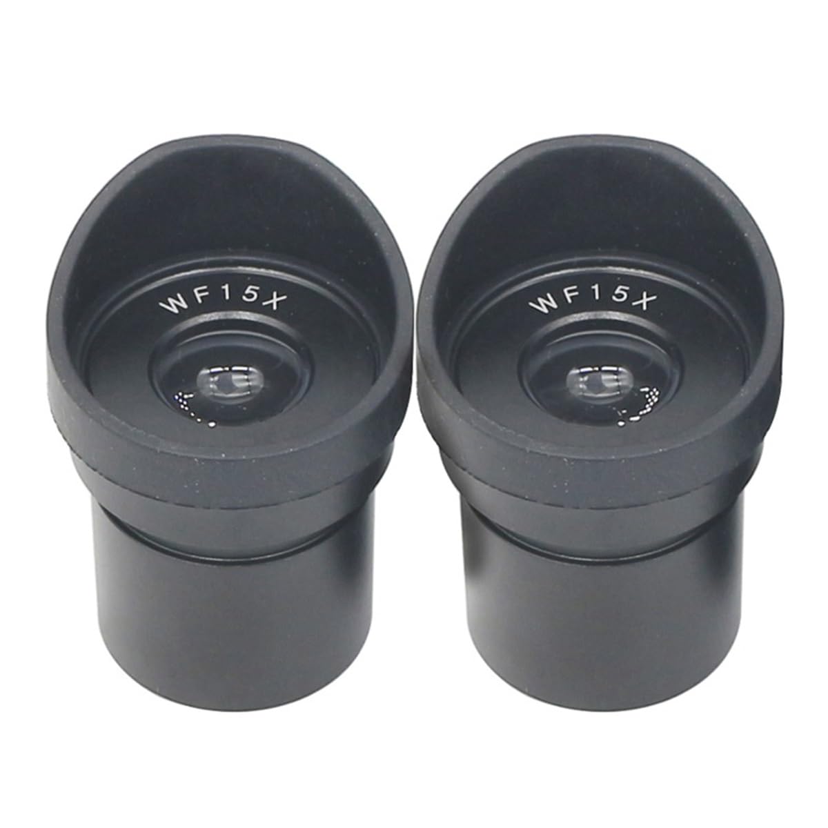 Akcesoria do mikroskopu laboratoryjnego Para WF10X WF15X WF20X okulary szerokie pole widzenia montaż obiektywu optycznego 30 mm 30,5 mm do mikroskopu stereo(WF15-15-30,5 x 2)