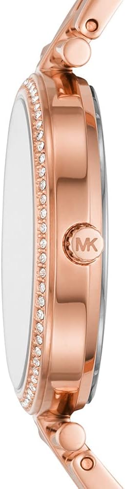 Michael Kors Orologio da donna Maci, misura cassa 34mm, movimento a tre lancette, cinturino in acciaio inossidabile Michael Kors Orologio da donna Maci, misura cassa 34mm, movimento a tre lancette, cinturino in acciaio inossidabile