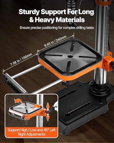 VEVOR 12-Inch Variable Speed Drill Press