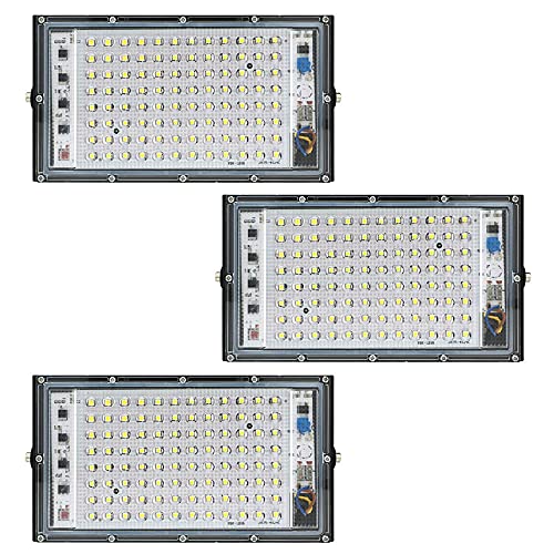 Image of MLD 100 Watts Brick LED Flood Light AC 220V Waterproof focus Floodlights for indoor outdoor Led Lights | White | 100W | Pack Of 3