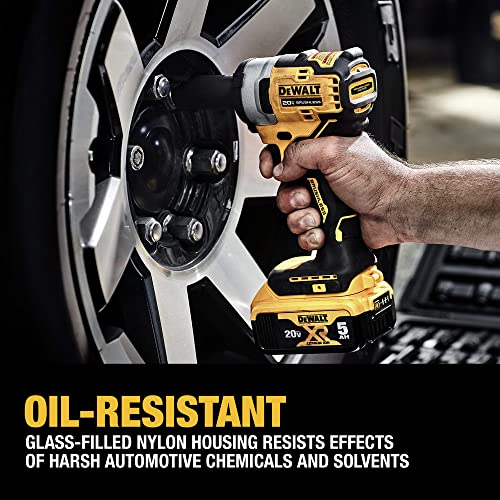 DEWALT 20V MAX* 3/8" Cordless Impact Wrench, Hog Ring Anvil, Professional Kit with 2 - 5Ah Batteries and Charger (DCF913P2) by DEWALT - Image 7