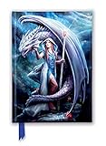  Anne Stokes: Dragon Mage (Foiled Journal) (Flame Tree Notebooks) (Premium Notizbuch DIN A 5 mit Magnetverschluss)