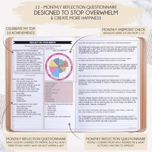 Image of 2027 Planner Weekly and Monthly & Manifestation Journal for Women | Daily, Hourly Planner with Habit Tracker, Goal Setting & Gratitude Journal, Include Vision Board Sticker & Calendar 2027