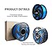 TRONXY 3D Flexible Blue TPU Filament 1.75 mm 2.2 LBS (1KG) Material: TPU,Hardness 95A