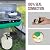 2 Feet Universal Gas Grill Regulator and 100lb Propane Tank Adapter Converts POL to QCC1 / Type 1 with Gauge Propane Hose Adapter