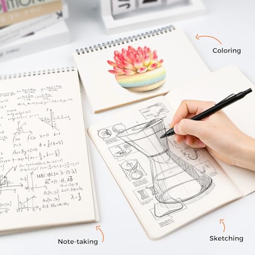 Image of Four Candies Metal Mechanical Pencil Set, 4PCS 0.3, 0.5, 0.7, 0.9MM Mechanical Pencils & 2MM Drawing Pencil with 9 Tubes Lead Refills (4B 2B HB 2H Color) for Student Writing Artist Sketching - Black