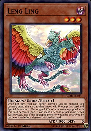 2017 Yu-Gi-Oh Circuit Break 1st Edition #CIBREN034 Leng Ling C