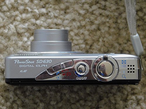 Cámara digital Canon PowerShot SD630 6MP compacta plateada miniatura 2