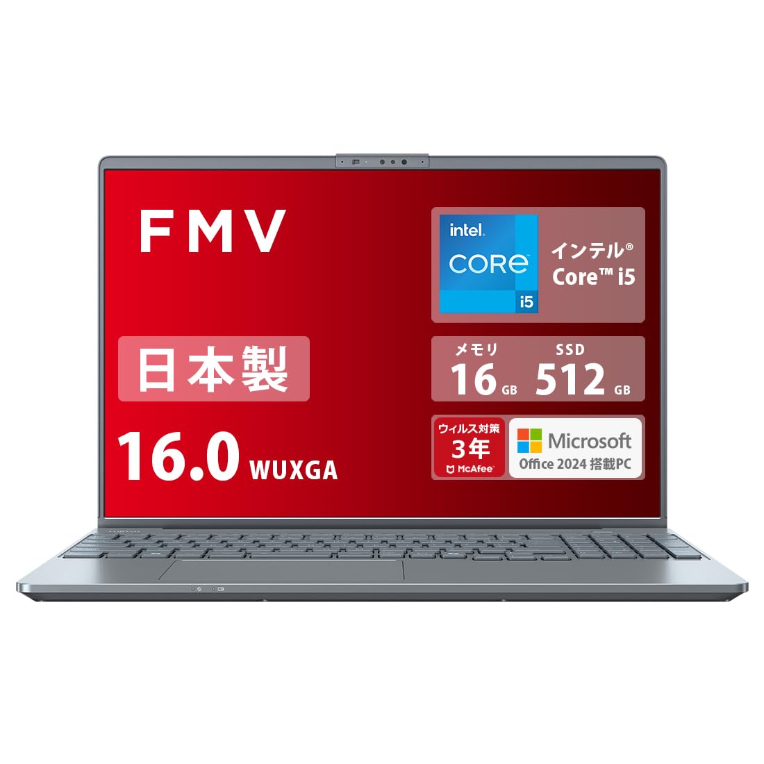 FUJITSU ノートパソコン 楽天市場】富士通 ノートパソコン Office付き 新品 同様 Core i3