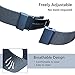 EACHE Stainless Steel Mesh Watch Band for Men Quick Release Adjustable Mesh Watch Straps 18mm Blue