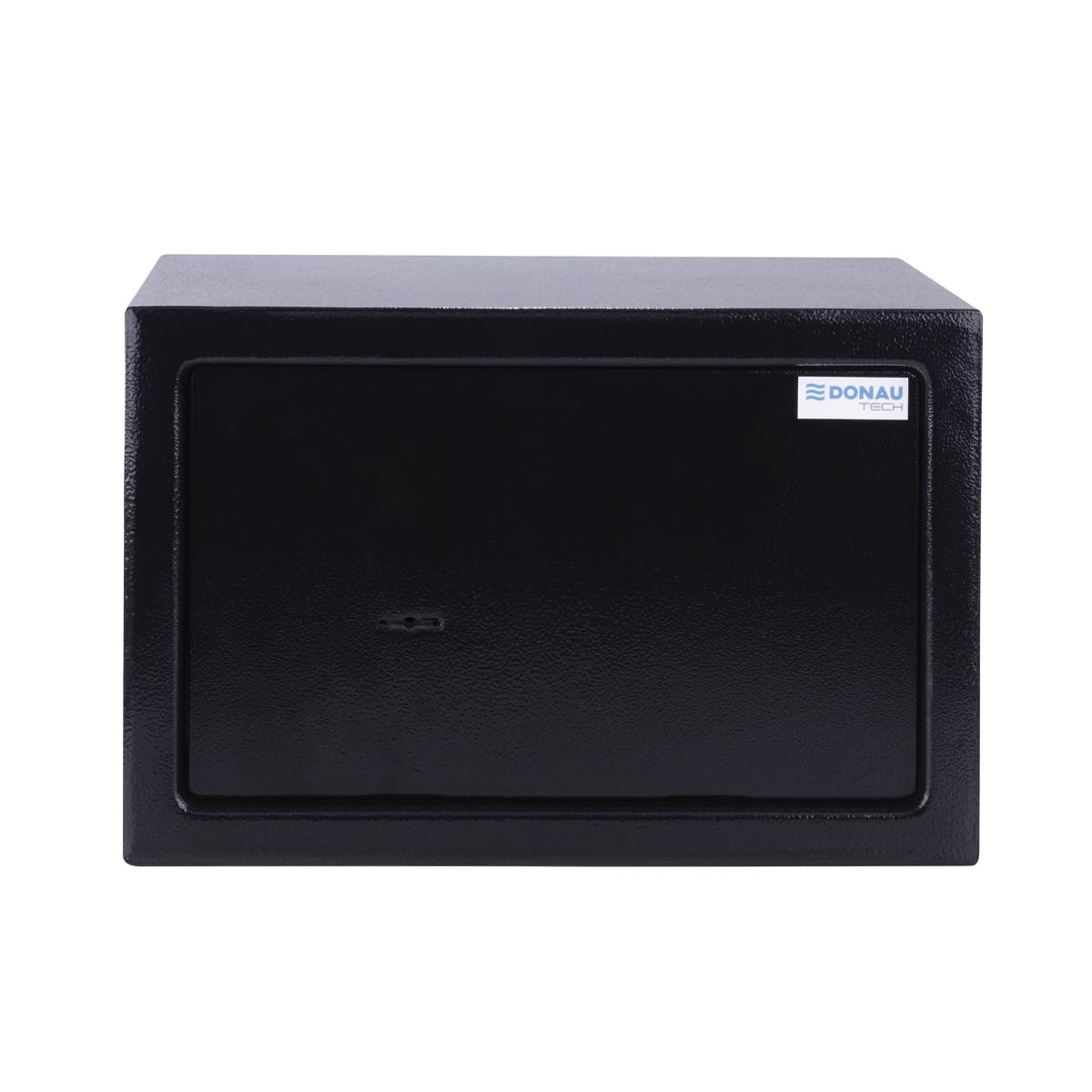 Caja fuerte para muebles DONAU TECH 8,5 L / 31 x 20 x 20 cm/manual para muebles/Caja fuerte para suelo o pared, incluye 2 llaves/Color negro