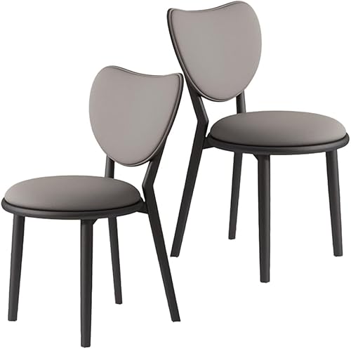 Miniatura 17 de YVYKFZD Juego de sillas de comedor de madera maciza, sillas de cocina sin brazos con respaldo, silla de comedor de cuero tapizada, silla auxiliar