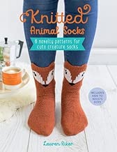 Knitted Animal Socks: 6 novelty patterns for cute creature socks