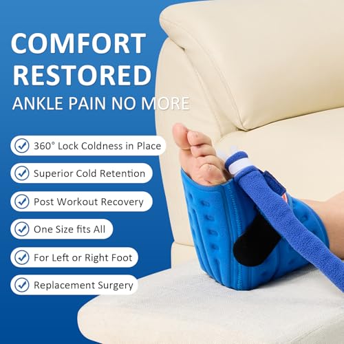 Image of Cold Therapy Machine Pad for Ankle, Ergonomic Reusable Ankle Pad Only
