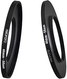 Garanzia 1 Anno Anello Adattatore Step-up 46mm A 49mm Per Filtri - Foto 4