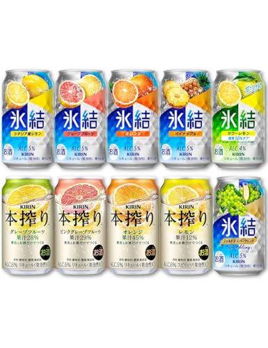 【Amazon.co.jp限定】氷結 本搾り チューハイ 350ml×20本 キリン 氷結&本搾り...