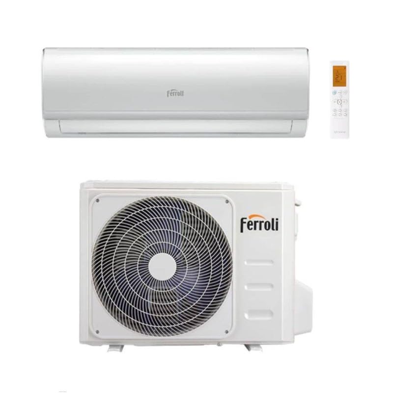 Condizionatore Monosplit Ferroli 12000 BTU GIADA S Inverter con Unità Interna ed Esterna