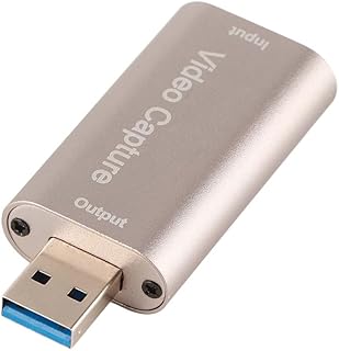 Karta Graficzna 4K 60 Hz do Kompaktowego i Przenośnego Urządzenia USB3.0, Idealna do Przechwytywania i Nagrywania, Obsługuje rozdzielczość, Odpowiedni dla Oprogramowania VLC/OBS/AMCAP
