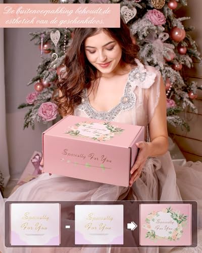 Cadeaus voor Vrouwen, Cadeau Vriendin Verjaardag, Verjaardagscadeau voor Vrouwen Moeder, Zus, Beste Vriendin Ontspanning Bad Cadeauset - Afbeelding 3