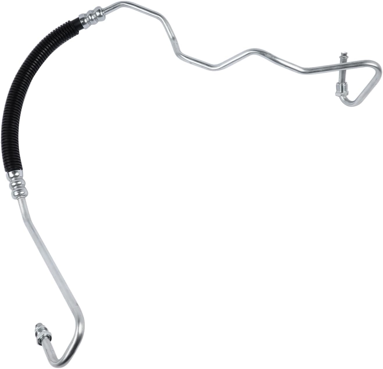 Power Steering Hose Kit 3pcs Replacement for Chevy Silverado GMC Sierra 2500HD 3500 6.6L V8 Turbo Diesel 2001-2006 3401260 3401271 3401941 H80337 H92083 H80422