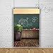 Laeacco 3x5ft School Classroom Backdrop Back to School Theme Party Photography Background Blackboard Chalk Simple Drawing Online Teaching Graduation Party Decoration Kids Students Photo Studio Prop