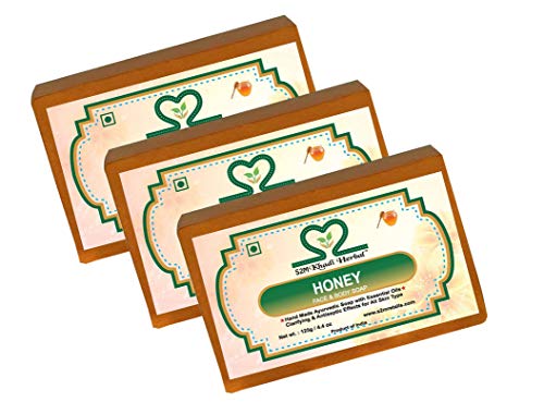 Image of S2M Herbal handmade 100% pure & natural Honey Glycerine Soap 375gm