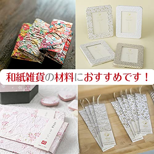 Amazon | 石川紙業 手染め美濃和紙 大判 1枚 64×95cm 金柄1130-9696G