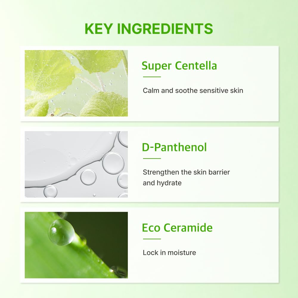 Papa Recipe Real Centella Cica Intensive Cream (50ml, 1.69fl oz) - Skin Barrier Strengthening Deep Moisturizing Cream, Centella + Ceramide Care, Sensitive Skin Soothing, Korean Skincare - Image 3