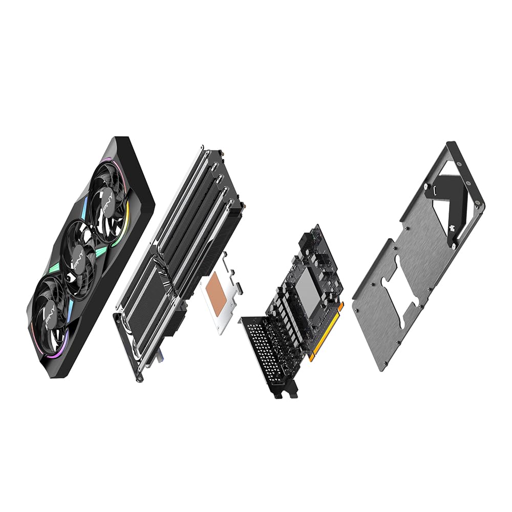 PNY Carte Graphique GeForce RTX™ 5070 12GB ARGB OC Triple Fan DLSS 4