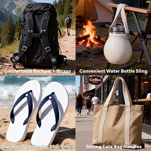Heavy-Duty Cotton Webbing Straps