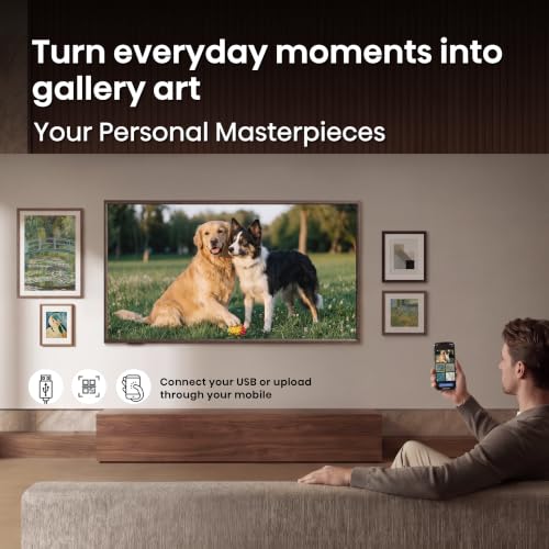 Hisense 85" Hi-QLED 4K S7 CanvasTV Series Google Smart Art TV (85S7SG, 2026 New) - image 6