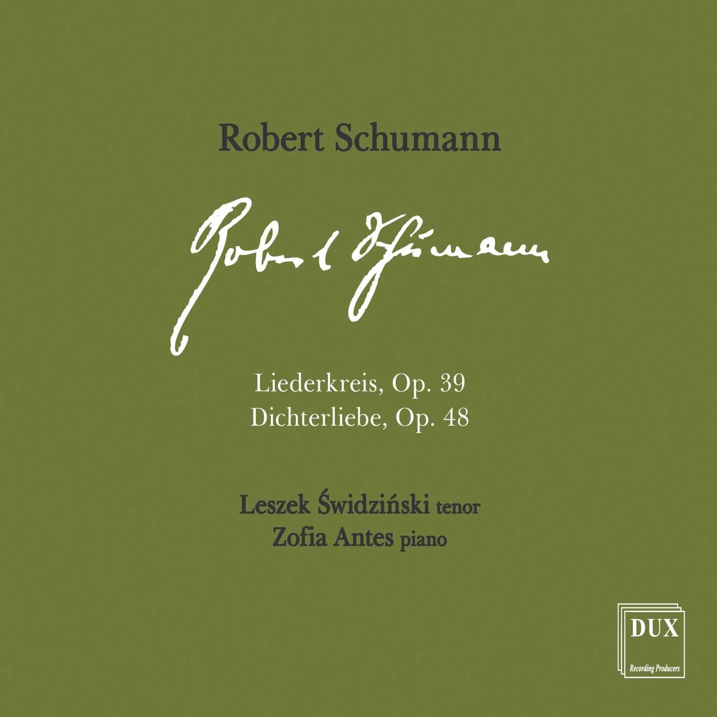 Schumann: Liederkreis & Dichterliebe