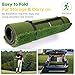 Premium Dual-Turf Golf Mat with Ball Tray, 5x4 FT Golf Hitting Mats Practice Outdoor Indoor for Backyard Driving Range Simulator Mat, Golf Chipping Swing Training Aid Mat, Gifts for Dad,Men,Golfers