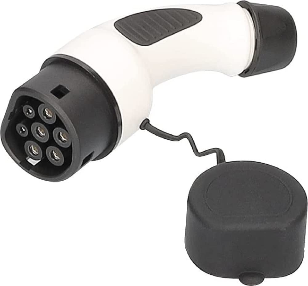 as – Schwabe 65144 - Conector de Repuesto para Cable de Carga de vehículos eléctricos Tipo 2 – 3,6 kW / 16 A / 230 V / 1 Fase – Modo 3 – E-Auto EV/PHEV – Conector de Repuesto – IP44 – Negro/Blanco