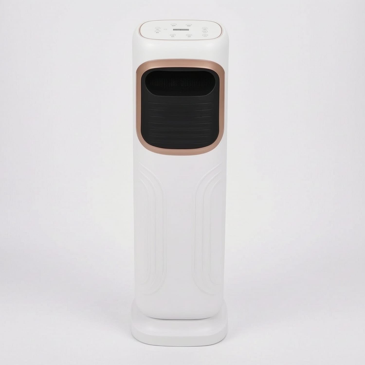 Floor-Standing Tower Air Cooler Standalone Tower Cooler Portable Humidifying for Bedroom, Living Room, Imitation Gold, Remote Cool Us 110V-image-23