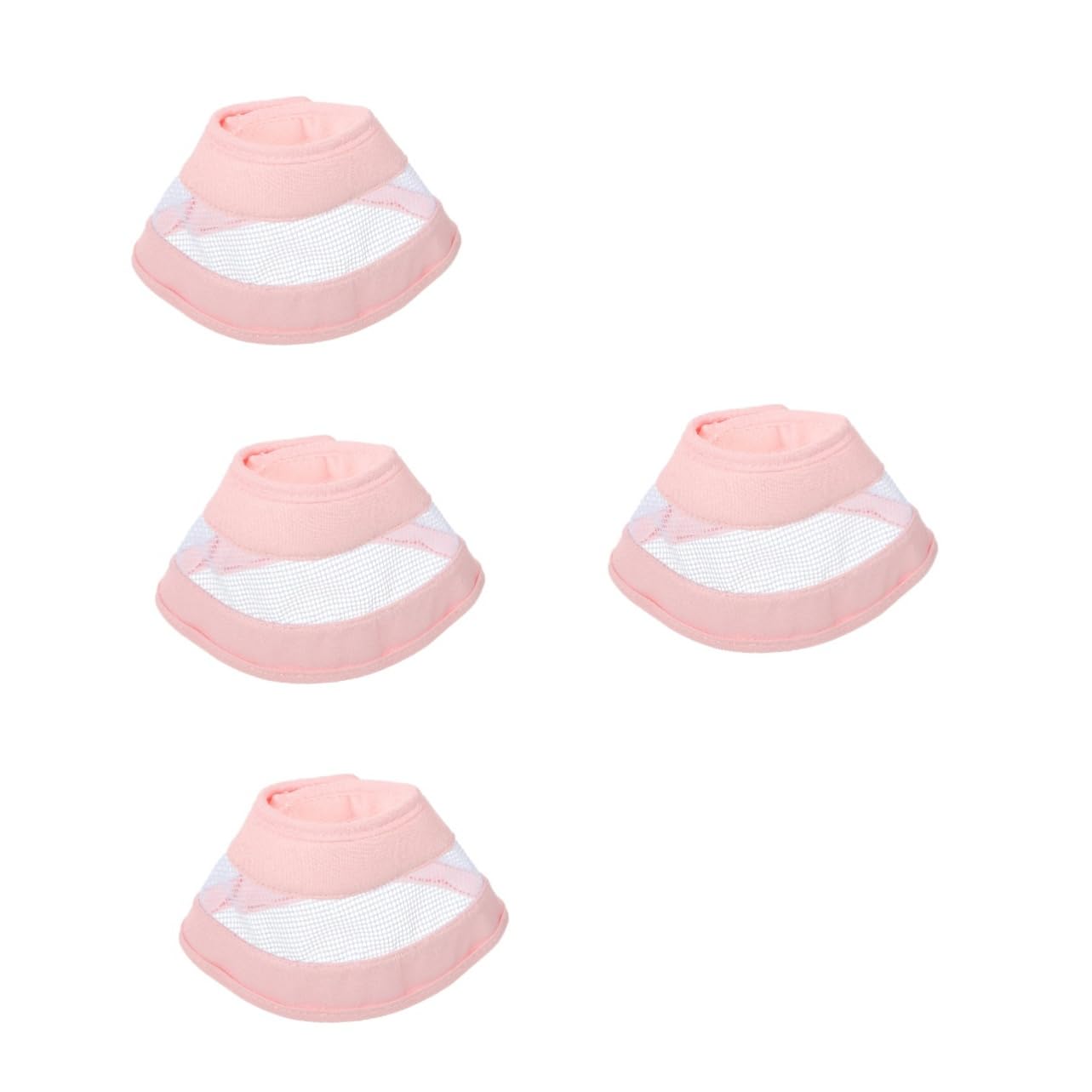minkissy 4 Collares Cónicos Suaves para Gatos Collar Tipo Donut para Gatos Conos para Gatitos Después De La Previenen Arañazos.