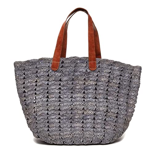 Bolso Tote de Crochet Abierto MAR Y SOL Paros miniatura 1