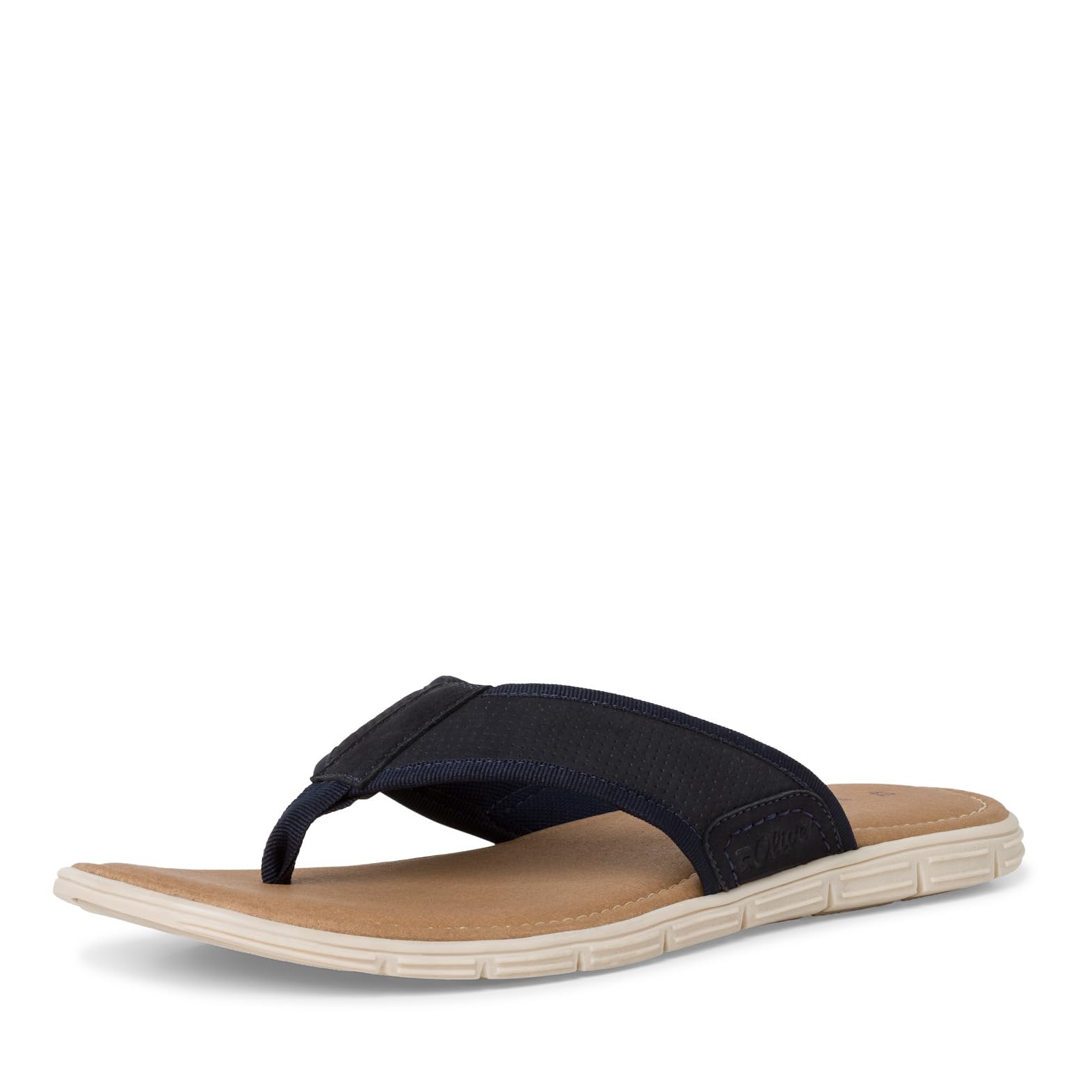 s.Oliver Men's 5-17201-42 Slide Sandals, navy, 9.5 UK