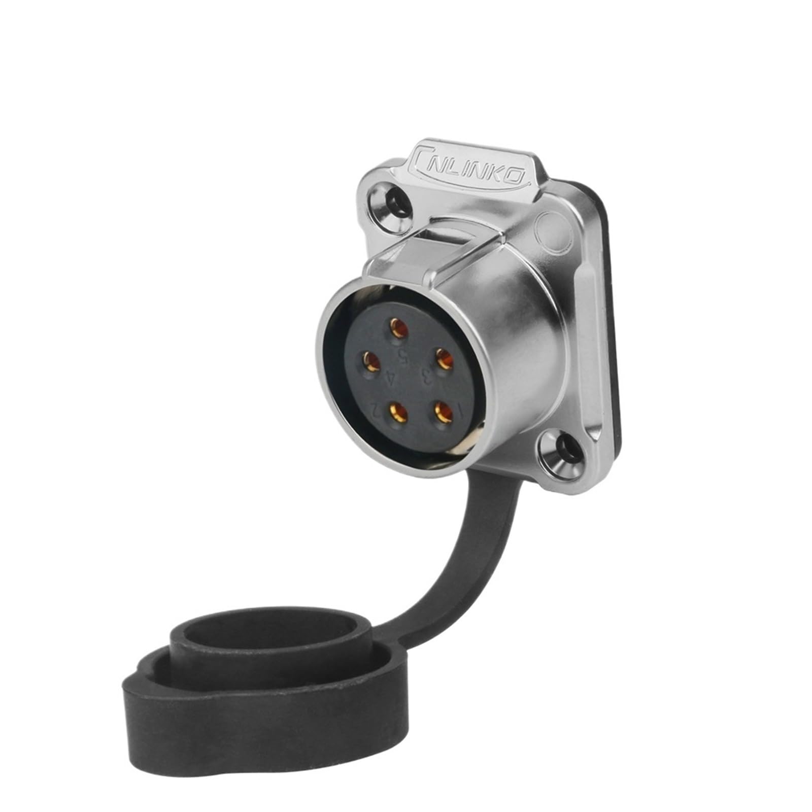 1 szt. IP68 M20 outdoorowa wodoszczelna wtyczka 5/7/9/12 pinów przewód elektryczny wtyczka kablowa bezszwowa uszczelniona gniazdo (gniazdo D TYLKO 12P)