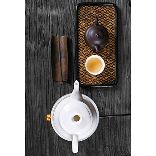 Tetera Eléctrica de Porcelana Blanca 0.8L miniatura 5