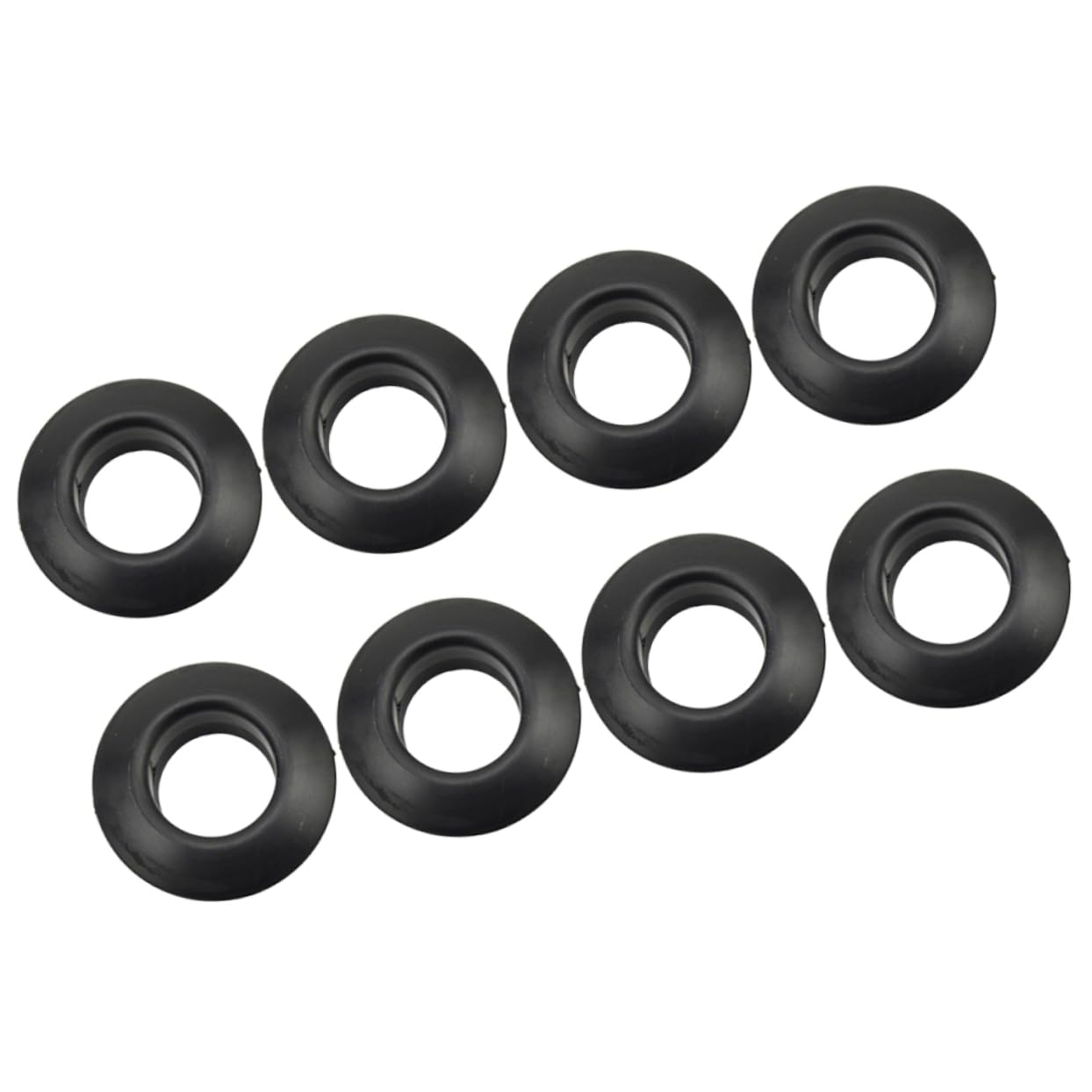 NULYLU Professional Canoes Drop Ring 2 Sets of 8pcs Paddle Boat Accessory Kayak d Ring