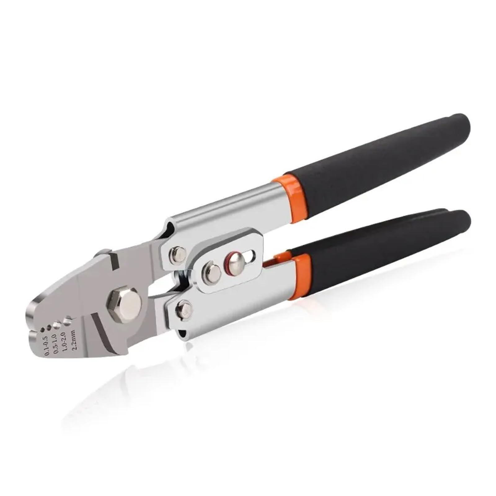 Wire Rope Crimping Tool - Swager and Crimper for Fishing Lines and Aluminum Loop Sleeves up to 2.2mm Pliers